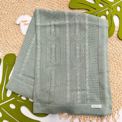 Saída de Maternidade Barquinho - Verde Saída de Maternidade Barquinho - Verde